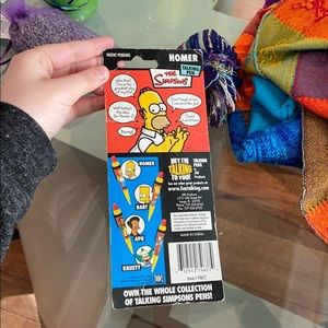 Homer Simpson talking pen